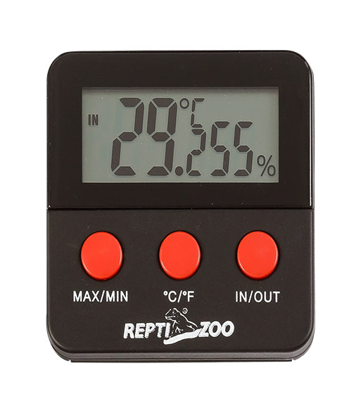 REPTI ZOO 360 Rotation Mini Digital Thermo-Hygrometer Reptile